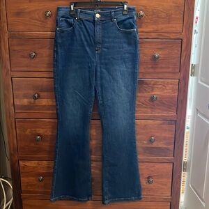 Ann Taylor The Flare High Rise Jeans Size 8